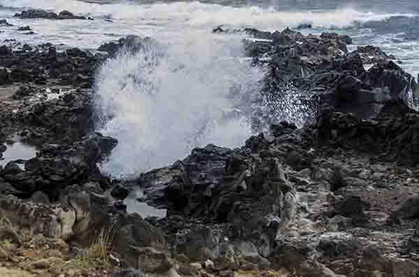 239 - Chile - isla de Rapa Nui o Pascua - paisaje